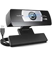 4K Webcam for PC - 4K Ultra HD Computer Camera with PDAF Autofocus, AI Noise-Canceling Mic, USB P...