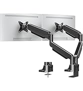 MOUNTUP Dual Monitor Mount fits 17''-42'' Ultrawide Screen, Holds 6.6-33lbs, Dual Monitor Arm Des...