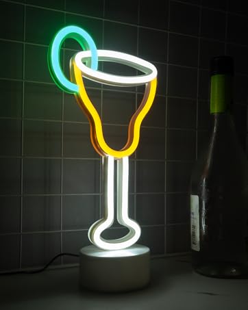 Cocktail Neon Sign Stand