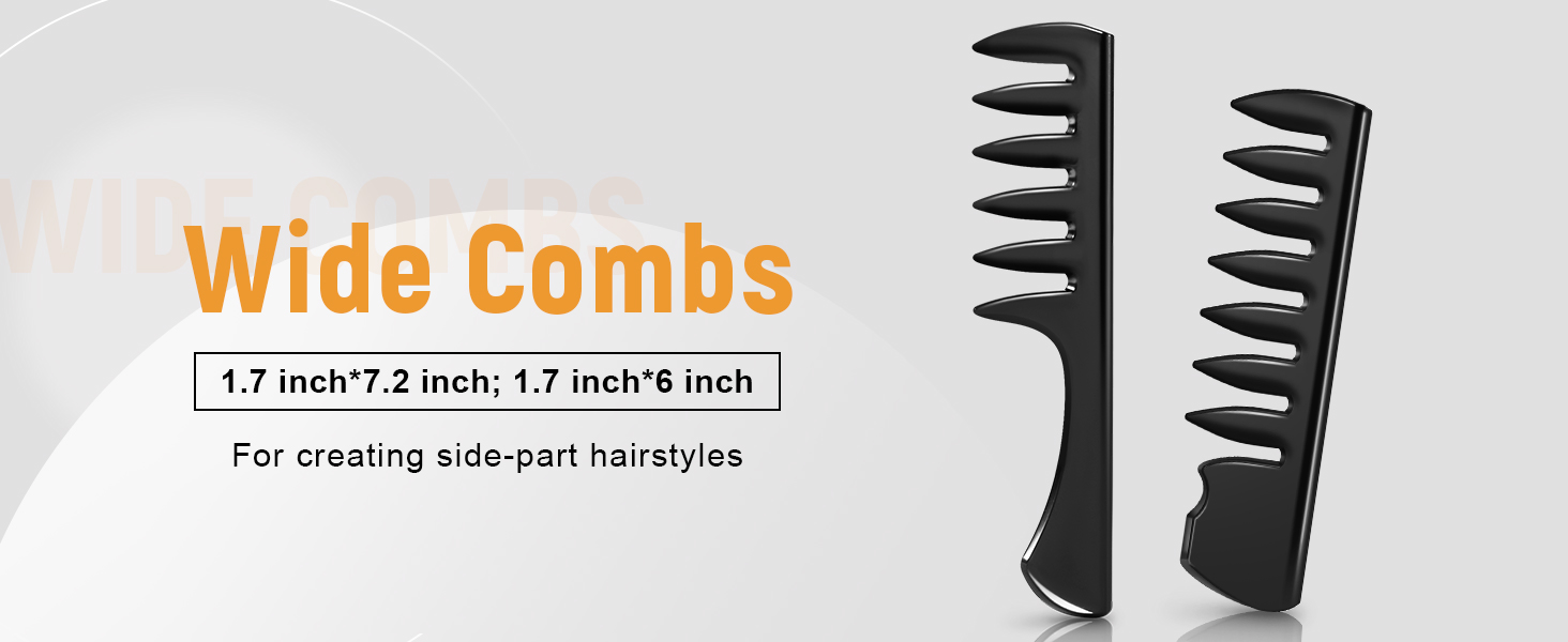 Wide Tooth Combs