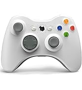 YAEYE Wireless Controller for Xbox 360, 2.4GHZ Gamepad Joystick Wireless Controller Compatible wi...