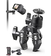 ULANZI R099 Super Clamp Camera Mount - Heavy Duty 3.3lb Load Metal Clamp with 360° Ball Head for ...
