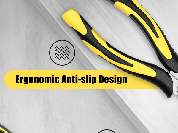 ergonomic anti-slip design
