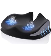 Benazcap Large Seat Cushion for Office Chair Memory Foam Coccyx Pain Relief Cushion Pillow for Ba...