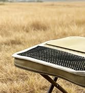 MealFlow Pro Portable Foldable Backpack Stool, Pocket Chair Camping Fishing Stool, Mini Outdoor C...