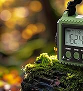 NOAA Emergency Weather Radio- 12000 Battery Operated Hand Crank Solar Portable AM/FM Radio with 5...