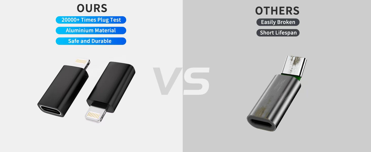 lightning connector to usb c