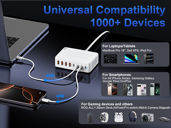 multi usb charging station usb c charging station multiple usb charger station charging dock