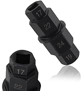 wedfish Motorcycle Axle Tool,4 in 1 Motorcycle Axle Removal Tool with 17mm 19mm 22mm 24mm Sizes C...