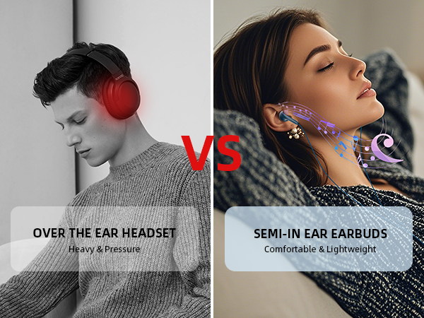 usb earbuds with microphone for pc laptop computer