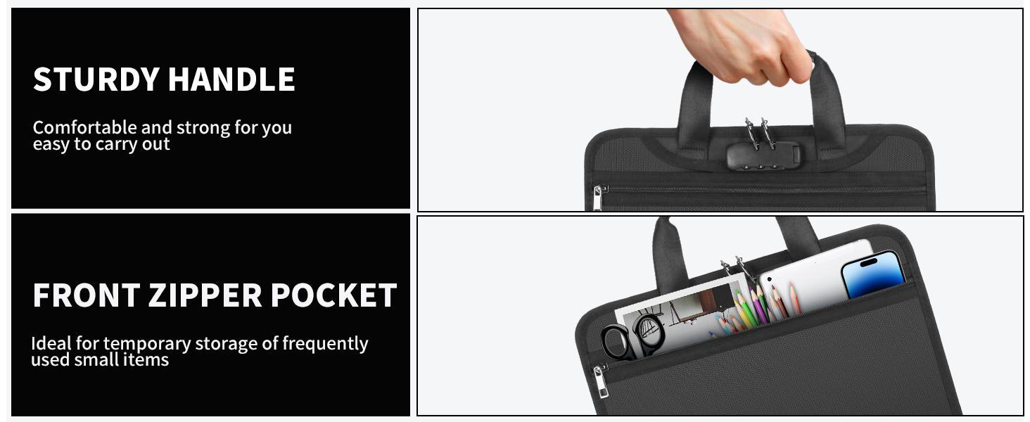 life organizer binder travel document organizer portable file organizer important document folder