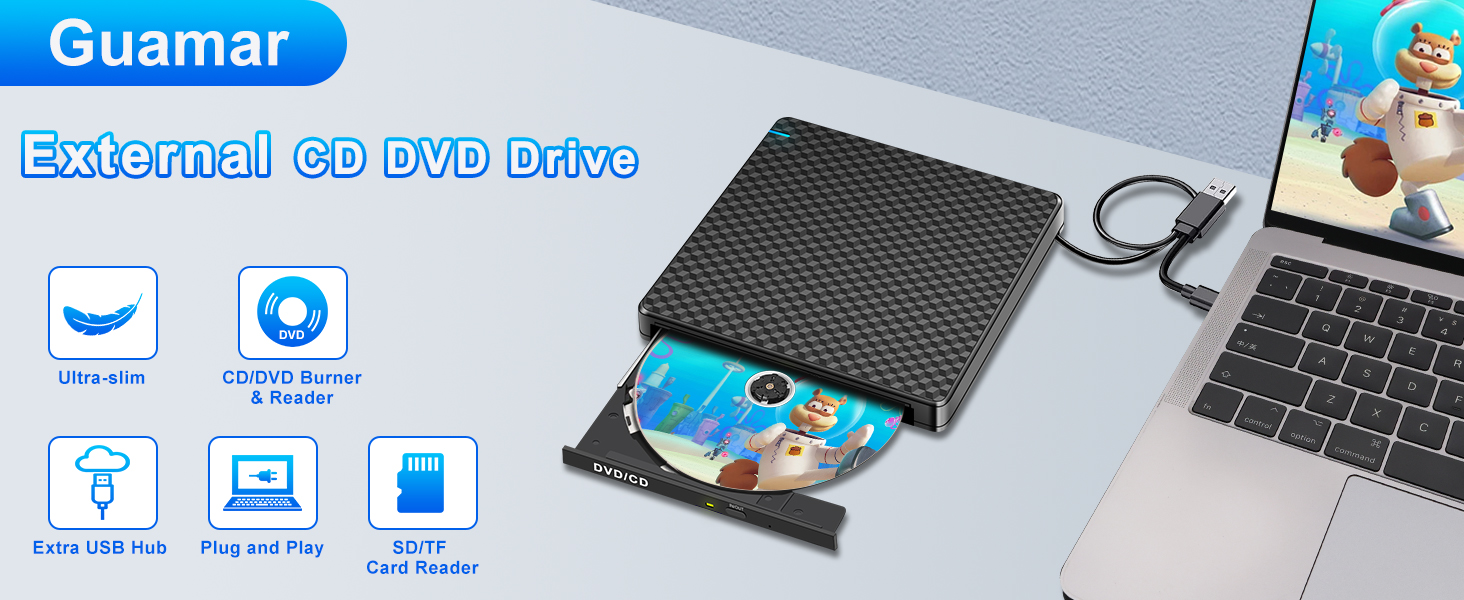 external cd/dvd drive for laptop dvd player portable cd burner for mac disc reader writer