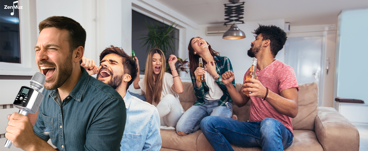  Professional Wireless Karaoke Microphone 