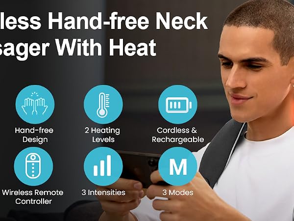 neck massager with heat