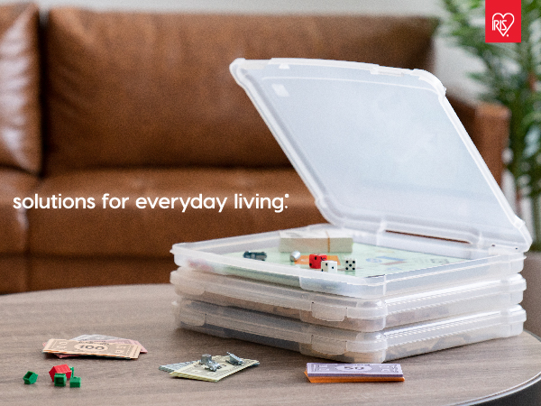 storage board game scrapbook paper organizers portable project case containers craft art supplies