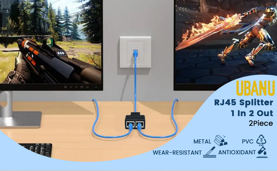 Rj45 Splitter Adapter