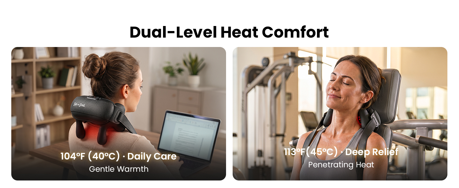 neck massager with heat
