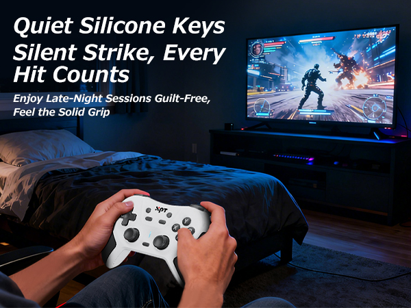 ideal for all PC gaming scenarios, including use as a Steam Deck controller