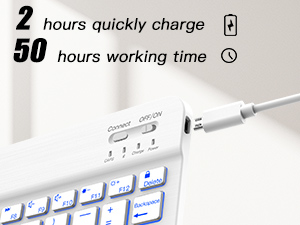 wireless bluetooth keyboard for table
