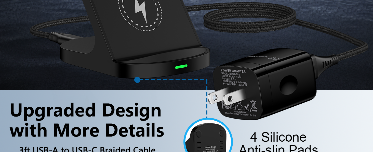 S25 fast charging wireless charger for google pixel 9 pro xl