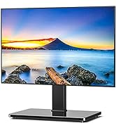 Rfiver Universal Swivel TV Stand Table Top TV Stand for 37-65,70,75 Inch LCD LED TV up to 110 lbs...