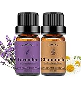 yethious Chamomile Lavender Essential Oil Set Pure Chamomile Lavender Aromatherapy Oils 2 Pack Or...