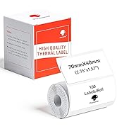Phomemo Thermal Labels, Address Barcode Thermal Stickers for M220/M221/M200/M250 Label Printer Ma...