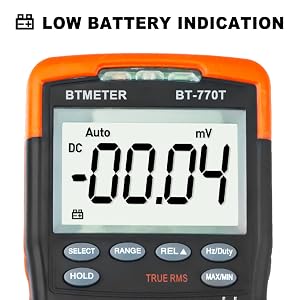 Low battery reminder