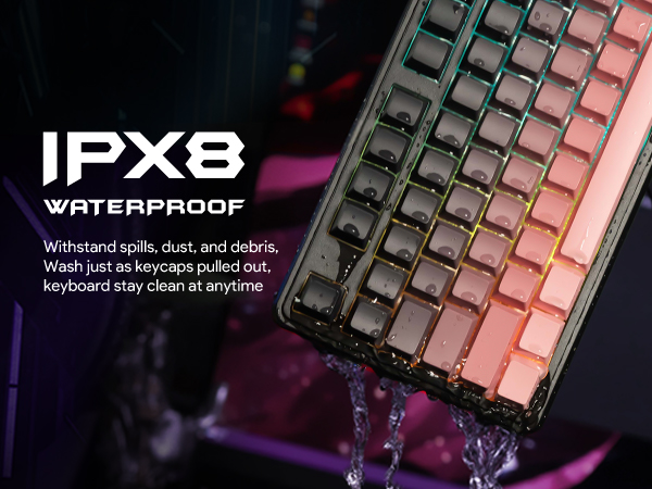 IPX8 Waterproof