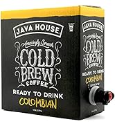 Java House Cold Brew Coffee On Tap, (128 Fluid Ounce Box) Not a Concentrate, No Sugar, Ready to D...