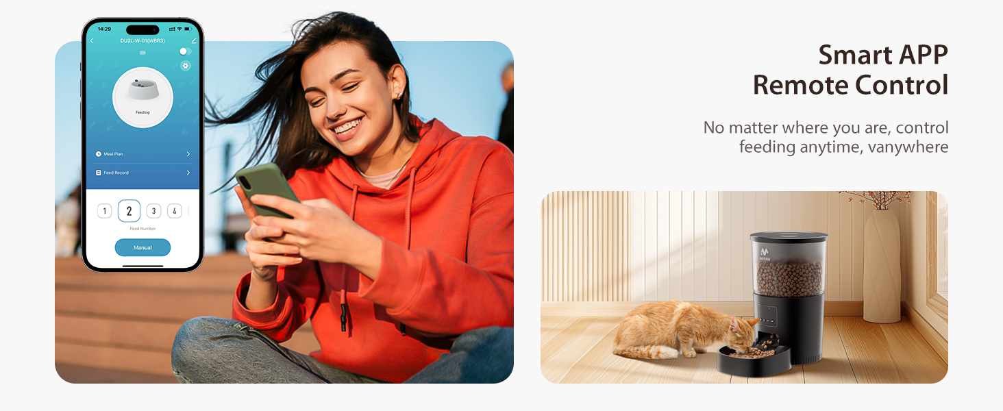 cat food dispenser automatic