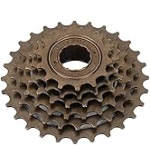 Akozon 6 Speed Freewheel, Freewheel Cassette Sprocket 6 Speed 14T-28T Mountain Bike Replacement A...