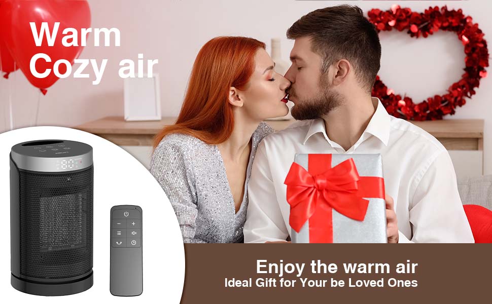 space heater with thermostat