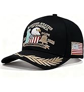 250 Anniversary USA Hat,America 250 Merchandise Embroidered 1776-2026 Hat Adjustable Eagle Caps P...