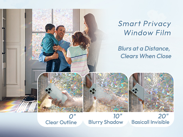 partial privacy window film