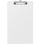 Macroclo Legal Size Clear Clipboard, 8.5 x 14" Clipboards for Lawers, Large Clip Boards, Low Prof...