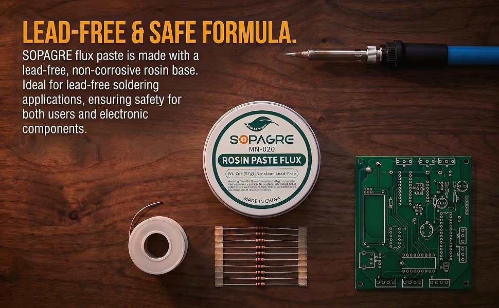 LEAD-FREE &amp;amp;amp; SAFE FORMULA.