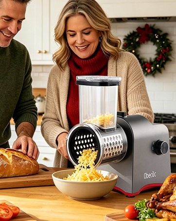Upgraded 300W Electric Cheese Grater