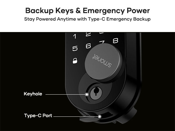 keyless deadbolt lock