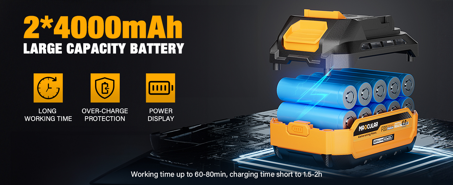 large capacity battery