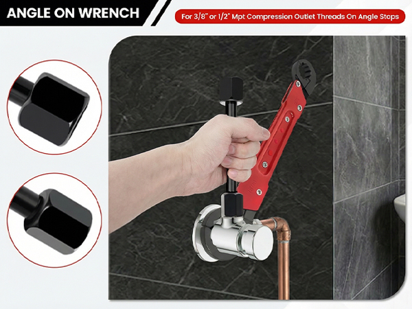 6 Pcs Plumbing Tools Kit