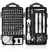 Precision Screwdriver Set, Lifegoo 117 in 1 Magnetic Repair Tool Kit for iPhone Series/Mac/iPad/T...