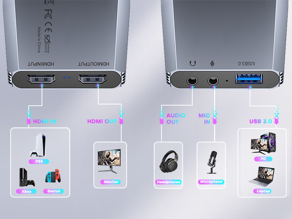 capture card Capture Card for Streaming video capture card