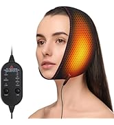 Yabuu Face Heating Pad for TMJ Relief,Heated Face Mask with 3 Heat and Time Settings, USB Electri...