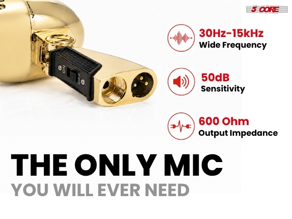 RTRO MIC GLD