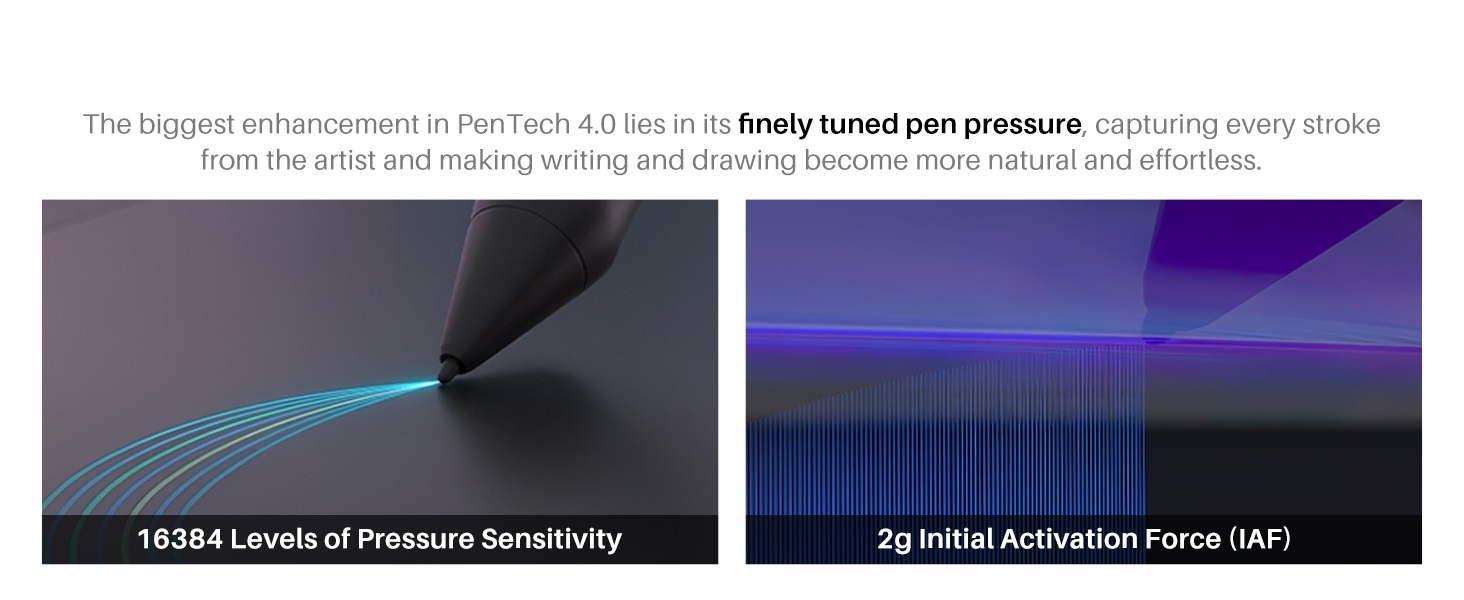 Kamvas 13 16384 levels pen pressure