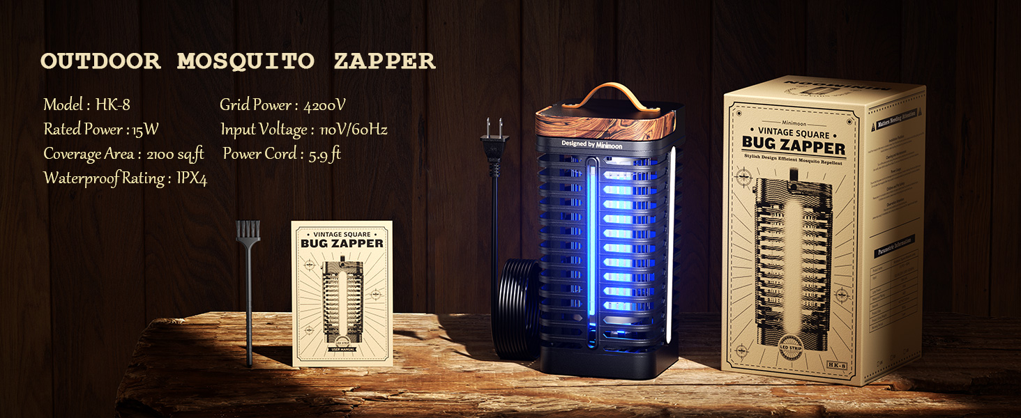 outdoor mosquito zapper