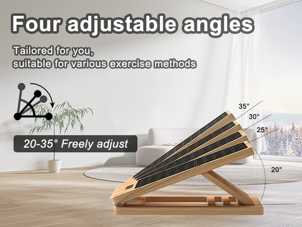 Wooden Incline Board