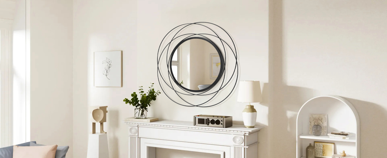 Round Art Wall Mirrors