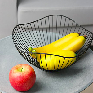 Fruit Bowl Fruit Basket Metal Fruit Display Bowl Fruit Bowls Fruit Holder Countertop Fruit Basket